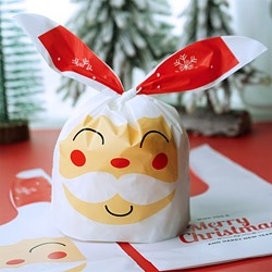 크리스마스 비닐백봉투 어린이집 복주머니형 선물포장